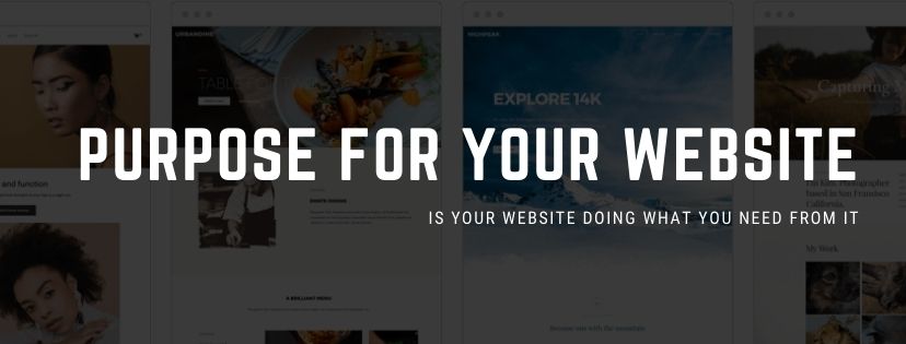 Purpose for your website