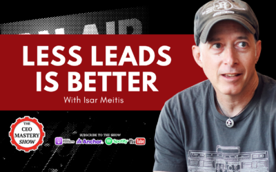 [PODCAST] Less Leads is Better with Isar Meitis