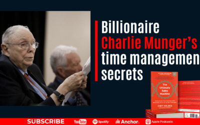 Billionaire Charlie Munger’s Time Management Secrets