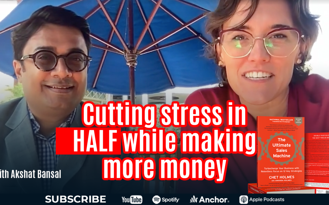Cutting Stress in HALF While Making More Money