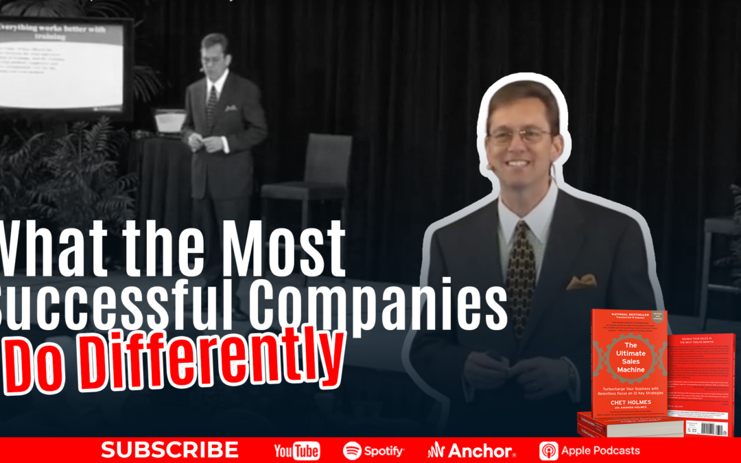 What the Most Successful Companies Do Differently