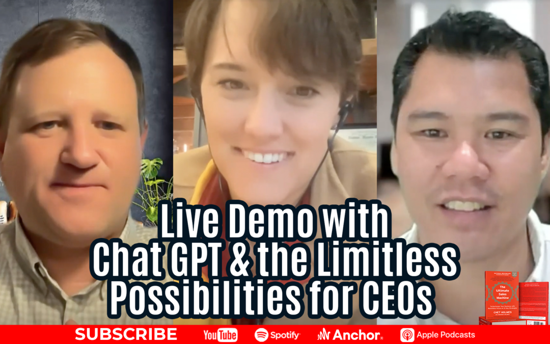 Live Demo with ChatGPT & the Limitless Possibilities for CEOs