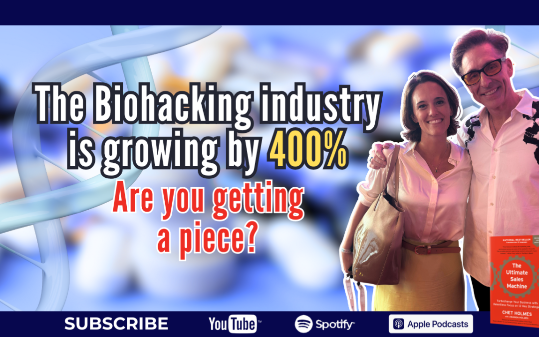 The Biohacking industry is growing by 400%–are you getting a piece?